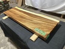 モンキーポッド3562　モンキーポット　乾燥材　一枚板無垢 1120x360x50mm カウンター　棚　テレビ台 ローテーブル デスク_画像1