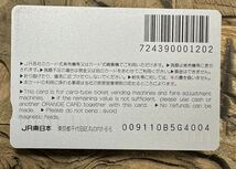 未使用　オレンジカード カワサキ750RS ナナハン　東京モーターショウ_画像2