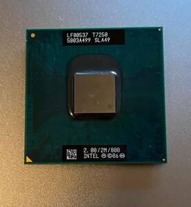 Intel Core 2 Duo T7250 SLA49 2.0GHz 現状品