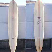 ドナルドタカヤマ『ステップデッキ』Donald Takayama / Step deck 9.6ft 中古ロングボード_画像2