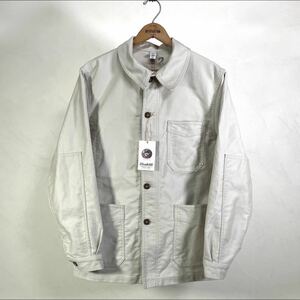 美品　フランス製 モールスキン ジャケットLE TRAVAILLEUR GALLICE size2 M L made in france フレンチワーク カバーオール