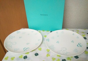 Tiffany& Co. ティファニー アンパサンド ＆ パン皿 プレート デザート ブルーボックス ブランド 食器
