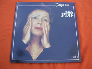 LP・仏☆エディット・ピアフ / DISQUE D'OR Vol.1/ EDITH PIAF