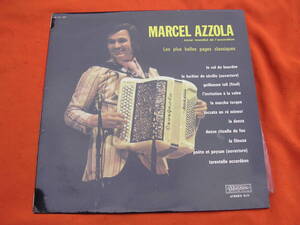 LP・仏☆マルセル・アゾーラ / Les plus belles pages classiques / MARCEL AZZOLA /アコーディオン