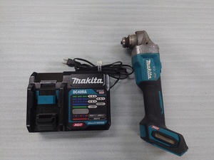 ■makita マキタ 電動工具 ブレーキ付 GA001G 40V充電式 充電器付き ディスクグラインダー サンダー■