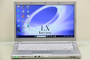 Panasonic CF-LX5JD9QR Core i7 6500U 2.5GHz 8GB SSD256GB ブルーレイ Win10 Bluetooth カメラ HDMI 3ヶ月保証 wn8341