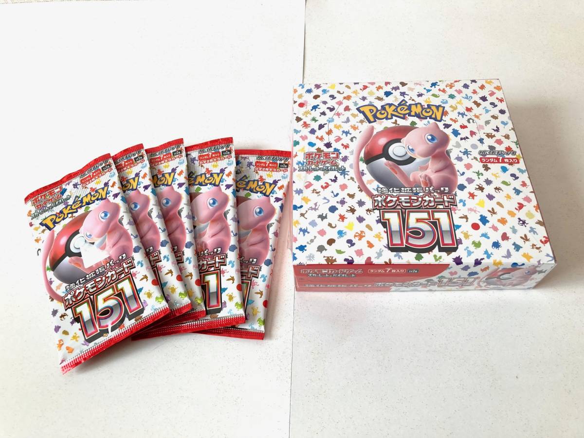 Yahoo!オークション -「ポケモンカード151 box シュリンク付き 