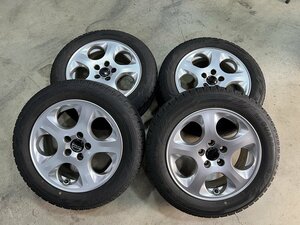 ボルボV50　MB4204S　スタッドレスタイヤ　アルミホイールセット4本　195/60R16　6.5J×16×43