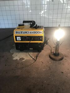 SUZUKI/ Suzuki portable generator SX800R operation verification ending animation equipped (A125)