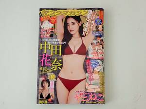 ヤングマガジン 2024/10号 中田花奈　水野瞳　さくら美緒　高宮まり　東城りお