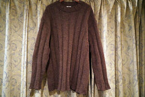  beautiful goods * Dries Van Noten DRIES VAN NOTEN archive old tag thick crew neck sweater (M) * Belgium made 