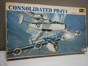 A36　未組立　当時物　戦闘機　プラモデル　Revell コンソリデーテッド　PB4Y-1　対潜哨戒機　CONSOLIDATED PB4Y-1　72分の1スケール