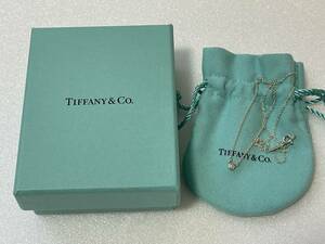 TIFFANY&Co. ティファニー バイザヤード 1Pダイヤ ネックレス / SV925 シルバー 