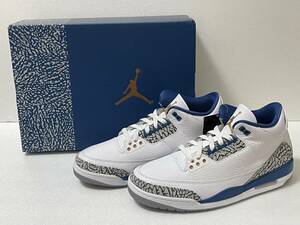 【未使用】NIKE ナイキ AIR JORDAN 3 RETRO エア ジョーダン 3 レトロ True Blue and Copper / CT8532-148 27.5cm 