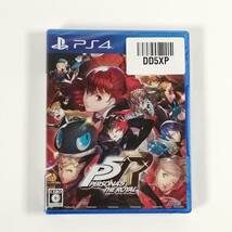 【未開封】ペルソナ5 ザ・ロイヤル Ｐ5 PERSONA THE ROYAL セガゲーム Ｂlue-ray Ｄisc ATLUS オンライン対応 PS4 通常版 (#DD5XP)_画像5