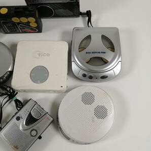 【中古】ポータブルプレイヤー まとめ売り ジャンク品 CDプレイヤー ラジオ カセットプレイヤー sony レコーダー (#DDL3Z）の画像2