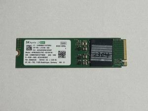  使用時間：2304時間☆SK hynix 中古 M.2 SSD NVMe HFM256GDJTNG-8310A 256GB CDI正常確認済み 良品