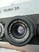 訳あり1円スタート ローライ Rollei 35 コンパクトフィルムカメラ カールツァイス Tessar 40mm 3.5 MADE IN GERMANY_画像2