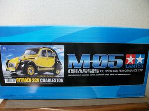 ☆ [Супер привлекательный продукт] Tamiya M-05L Citroen 2CV Чарльстон Неиспользуемый/непредвзятые сведения о мусоре Неизвестный приоритет текущего приоритета!