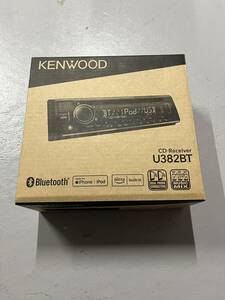 【付属品不足あり】ケンウッド 1DINレシーバー U382BT MP3 WMA AAC WAV FLAC対応 CD USB iPod Bluetooth KENWOOD