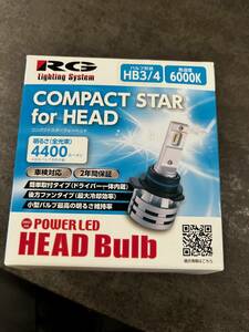 RACING GEAR LEDヘッドバルブ コンパクトスターフォーヘッド RGH-P792 6000K HB3/4