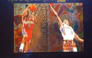 1996-97 FLEER METAL 76ERS 【ALLEN IVERSON】 レギュラーカード #201 & #236