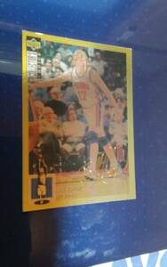 1994 UPPER DECK COLLECTOR'S CHOICE DETROIT PISTONS 【BILL CURLEY】 レギュラーカード #337 ゴールドパラレル 金箔サイン入り