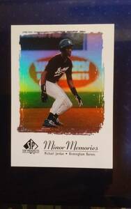 1999 UPPER DECK SP TOP PROSPECTS Minor Memories Birmingham Barons 【MICHAEL JORDAN】 #MJ1