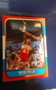 1996-97 FLEER ULTRA HAWKS 【KEVIN WILLIS】 Ultra Decade 19686-1996 #U-20