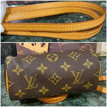 美品 Louis Vuitton モノグラムライン ミニスピーディ 2WAY ハンドバッグ ショルダーバッグ 斜め掛け VINTAGE ヴィンテージバッグ_画像4