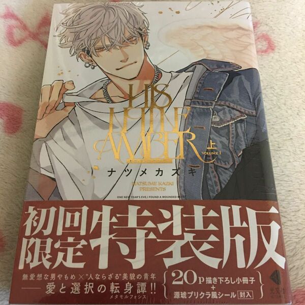 新品 『ヒズ・リトル・アンバー』 上下巻 初回限定特装版 　ナツメカズキ　光文社　ボーイズラブ　小冊子　特典　 BLコミックス