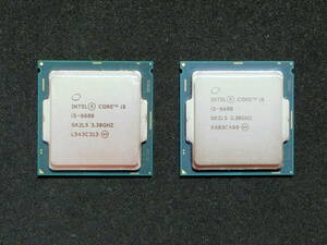 2個 Core i5-6600 3.30-3.90GHz SR2L5 LGA1151 Skylake 動作確認済 ネコポス無料 管2422