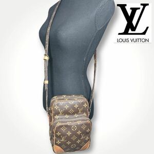 1円 LOUIS VUITTON ルイヴィトン ショルダー 斜めがけバッグ モノグラム アマゾン M45236 シリアル 872TH