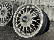 目立つガリ傷無し！軽量！鍛造！人気のＢＢＳ！ノーマル軽カーや軽トラ車両に！BBS RG 15X6.5J＋45 PCD100 4本セット！！_画像3