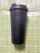 新品 スターバックス ステンレスTOGOロゴタンブラー マットブラック 473ml STARBUCKS スタバ_画像1