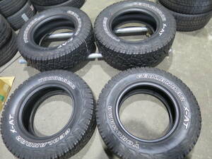 22年製バリ山 LT235/70R16 104/101Q 6PR ◆ヨコハマ GEOLANDAR X-AT◆ 4本 J827 夏タイヤ