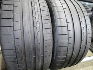 19年製 245/30ZR20 90Y ◆CONTINENTAL SPORT CONTACT6◆ 2本 J946 夏タイヤ