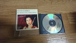 ★☆A03174　MARTA AYM / FLUTE CLASSICS / フルートクラシック マルタ・エイム / バッハ シューベルト ドビュッシー Z35 CDアルバム☆★