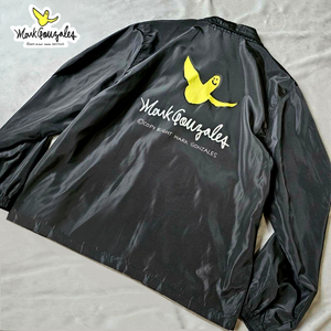 極美品 Mark Gonzales マークゴンザレス シグネチャー コーチジャケット XL ブラック