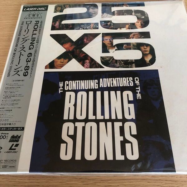 ROLLING 63-89 Laser Disc レーザーディスク