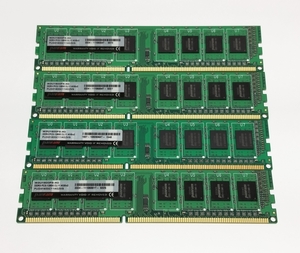 ■CFD Panram W3U1600PS-4G デスクトップPC用メモリ DIMM DDR3-1600 PC3-12800 4GB 4枚組 計16GB 