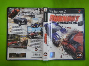  ps2/BURNOUT DOMINATOR