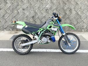 KDX250SR 実走行3,837km 機関良好 DX250F カワサキ 全国配送 検(KLX CRM DT DRZ 400 WR 125 R X CRF 450 Dトラッカー CR YZ 200 M ラリー)