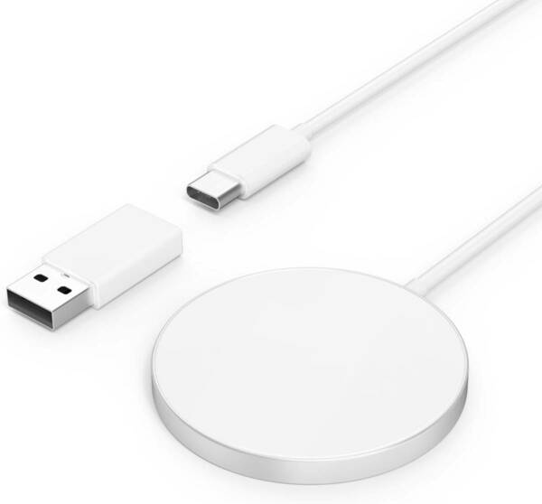 ワイヤレス充電器 MagSafe 対応 充電器 マグネット式 iPhone シリーズ AirPods 対応シリーズ対応 急速充電 出力15W/10Ｗ/7.5W