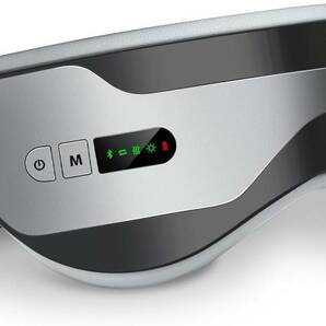 ホットアイマスク　Bluetooth音楽再生　グラフェン加熱 3種類モード 180度折り畳み 無線使用 15分間タイマー LED液晶モニター表示