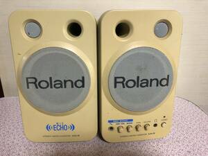 【1円~スタート】Roland MA-9 ローランド スピーカー 音響機器 オーディオ 通電のみ確認済み 【現状品】