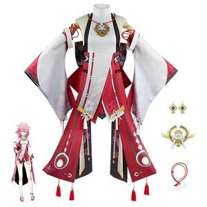 . god Genshin. -ply god . costume play clothes set fancy dress .... manner an educational institution festival culture festival party costume XL size 