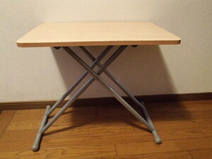 折りたたみテーブル　作業台　高さ調節可能