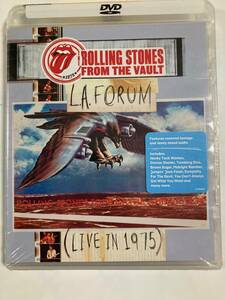 【DVDロック】ザ・ローリング・ストーンズ(THE ROLLING STONES)「L.A. FORUM(LIVE IN1975)」(レア) 新品未開封DVD(北米仕様),US初盤,RO179