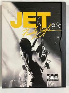 【DVD-ロック】ジェット（JET）「JET FAMILY STYLE」(レア）中古DVD（北米仕様）、USオリジナル初盤、RO-186
